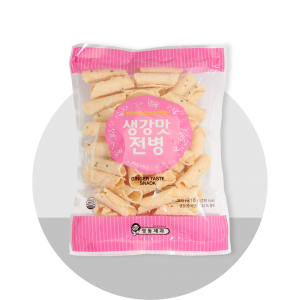 
영양성분
총 내용량 210g / (30g 당)
(%)는 1일 영양소 기준치에 대한 비율임



  
    열량
    나트륨
    탄수화물
    당류
    지방
    트랜스지방
    포화지방
    콜레스테롤
    단백질
  
  
    30g113kcal
    23mg1%
    26g8%
    17g17%
    0.3g1%
    0g 
    0.2g1%
    0mg0%
    2g3%
  





※1일 영양성분 기준치에 대한 비율(%)은 2,000kcal 기준이므로 개인의 필요 열량에 따라 다를 수 있습니다.





원재료명 및 함량




  
    밀가루(박력/미국,호주산)47.66%, 백설탕, 계란(국내산)1.85%, 생강(중국산)1.32%, 마가린(대두)0.79%, 검정깨(중국산), 탄산수소암모늄(팽창제), 정제소금(국내산), 밀, 계란, 대두 함유
  






Box size





465 × 315 × 295(mm) [210g × 12봉]

